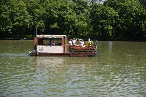 Stuttgart : le bateau-radeau exclusif FischleStuttgart : radeau à tapas exclusif