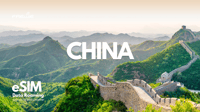 Données en Chine continentale ESIM, 0,5 Go / quotidien à 60 Go - 60 jours - Housity