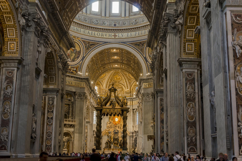 Roma: Tour guidato del Vaticano con Cappella Sistina e Basilica