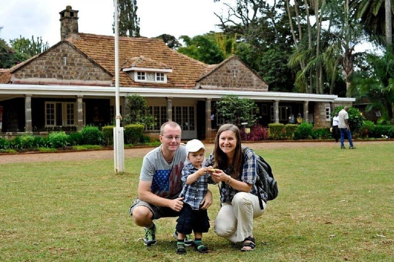 Halvdag Nairobi nationalpark, Karen Blixen, Giraffcenter