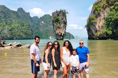 Fra Phuket: Phang Nga Bay katamaran-eventyrtur