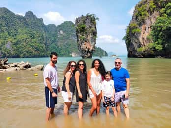 Z Phuket: Wycieczka katamaranem po zatoce Phang Nga