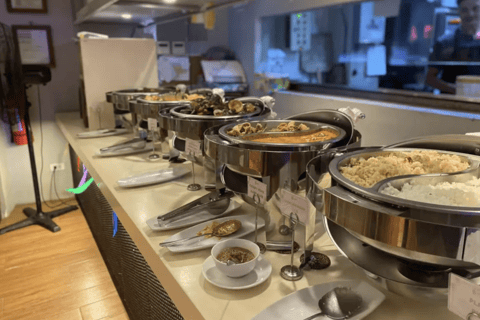 Boracay: Beachfront Buffet with Live Music White Sand Hotel 8 Eight by the Beach Dinner Buffet