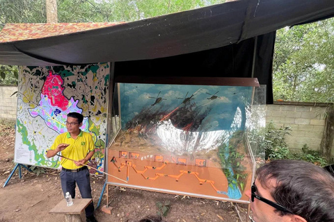 HCM: Explore Cu Chi Tunnels, Shooting, Tasting Steam Cassava Standard Group Tour (Max 25 peoples)