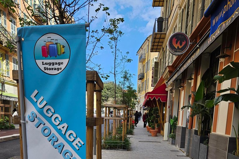 1st in Nice : Luggage Storage City Lockers in Nice