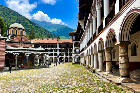 From Sofia: Rila Monastery, Sacred Cave & Alpine Picnic
