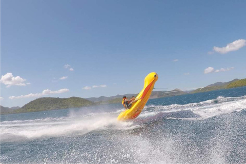 Balade en poisson mouche et expérience en kayak transparent à Coron Palawan