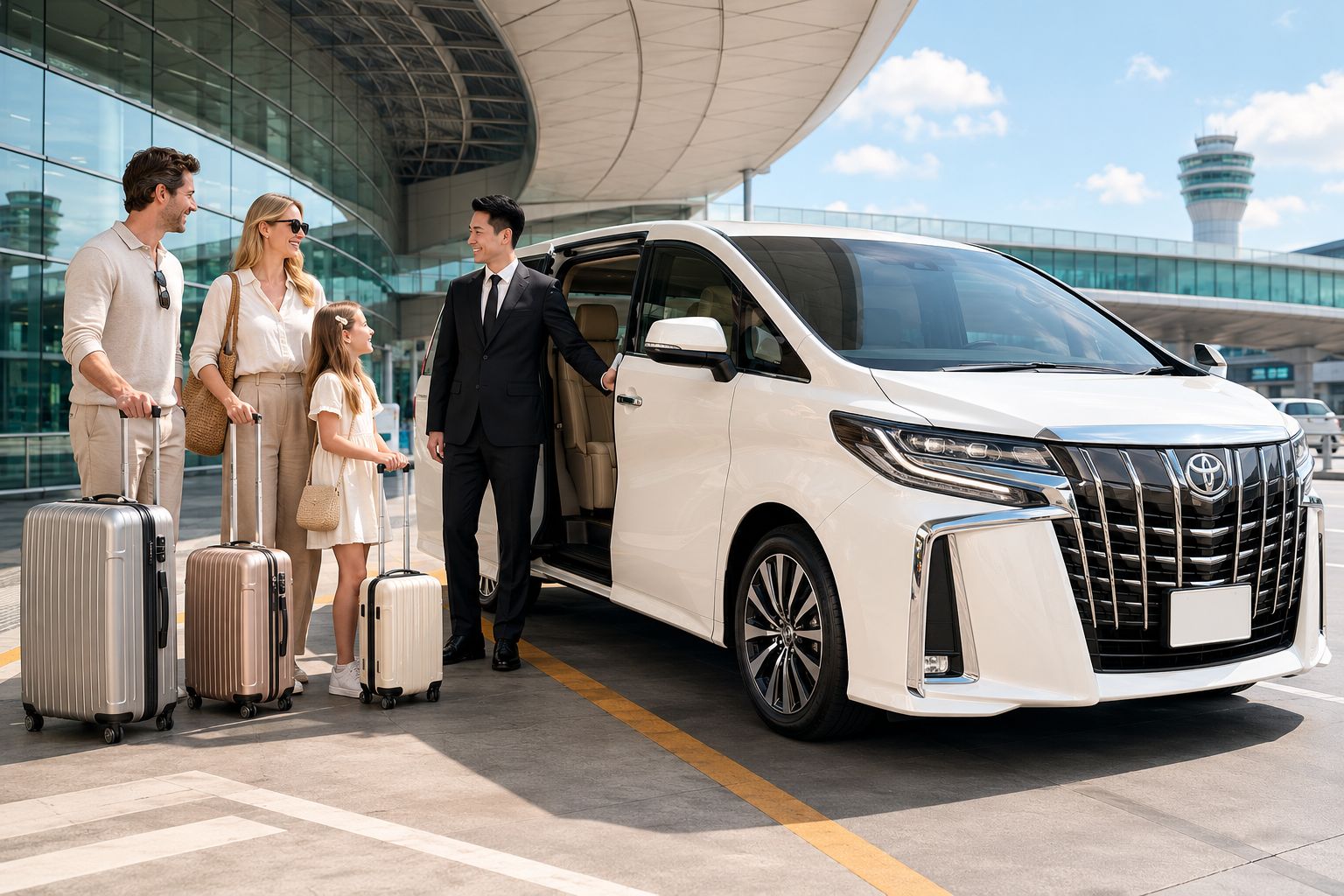 Hongkong: Privater Flughafentransfer zwischen HKG und Hotel