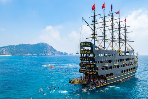 From City of Side and Alanya: Legends and Pirates Yacht Tour