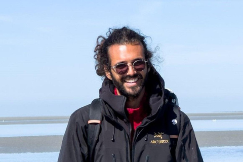 Bay of Mont Saint-Michel : Quicksands + Tombelaine Island Bay of Mont Saint-Michel : Quicksands + Tombelaine Island