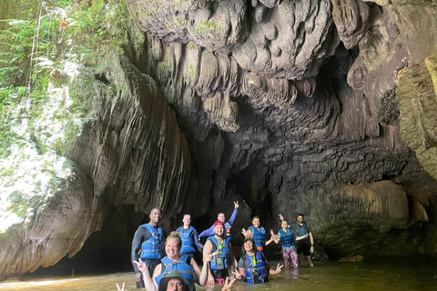 San Juan: Arenales Caves, Waterfall, Spring & River Swimming
