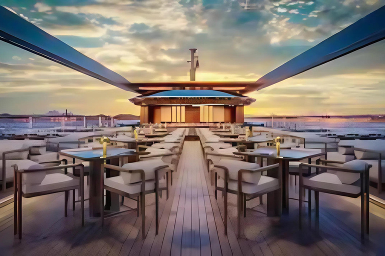 Watch The Sunset or Enjoy Dinner On Luxury Cruise in Saigon Dinner On Cruise Without Pick-Up On Cruise & Shared Table