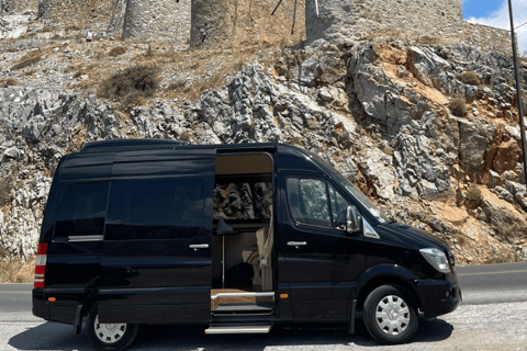 Desde Elounda: excursión de un día a la cueva de Zeus y al este montañoso de CretaLimusina 3 plazas Premium Class o SUV