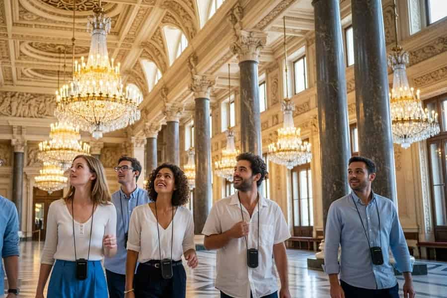 Ohne Anstehen - Parlament, Ceaușescu-Haus und Dorfmuseum. Foto: GetYourGuide Ohne Anstehen - Parlament, Ceaușescu-Haus und Dorfmuseum. Foto: GetYourGuide
