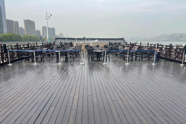 Qiantang River Night Cruise First Deck: Hall Seating