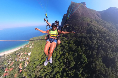 Rio de janeiro : Vuelos en parapente biplaza sobre Rio