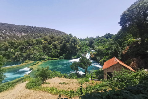 Krka waterfalls all included tour from Split