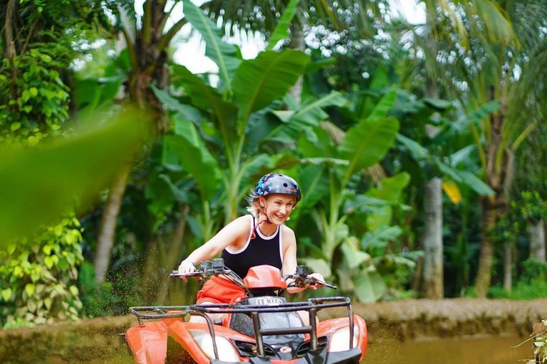 Ubud : Rice Teracces, Gorila Face ATV & RaftingPour les voyageurs en solo qui réservent cette