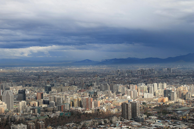 Santiago: Bilhete de 1 dia para o ônibus e teleférico Hop-On Hop-Off