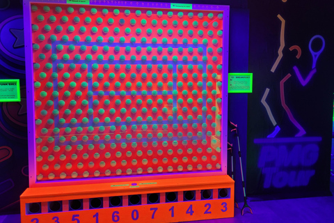 Prague: Punk Minigolf Glow-in-the-Dark Entry Ticket Punk Minigolf Glow-in-the-Dark Entry Ticket Monday-Thursday