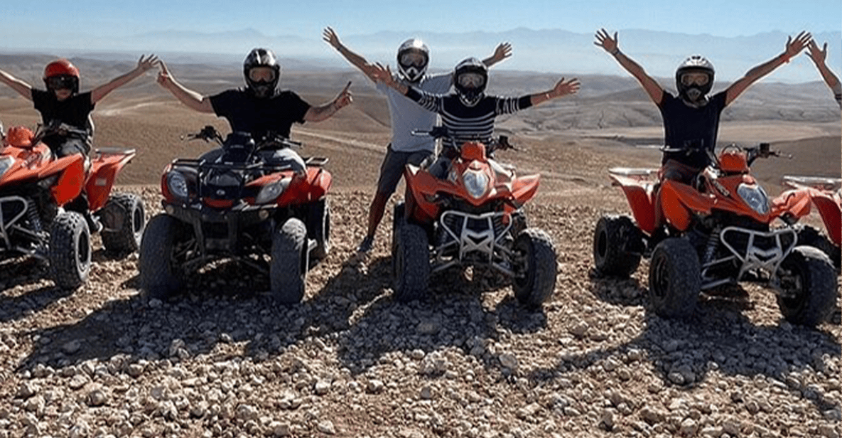 Agafay Quad & Sunset camel Ride with Dinner buffet Show | GetYourGuide