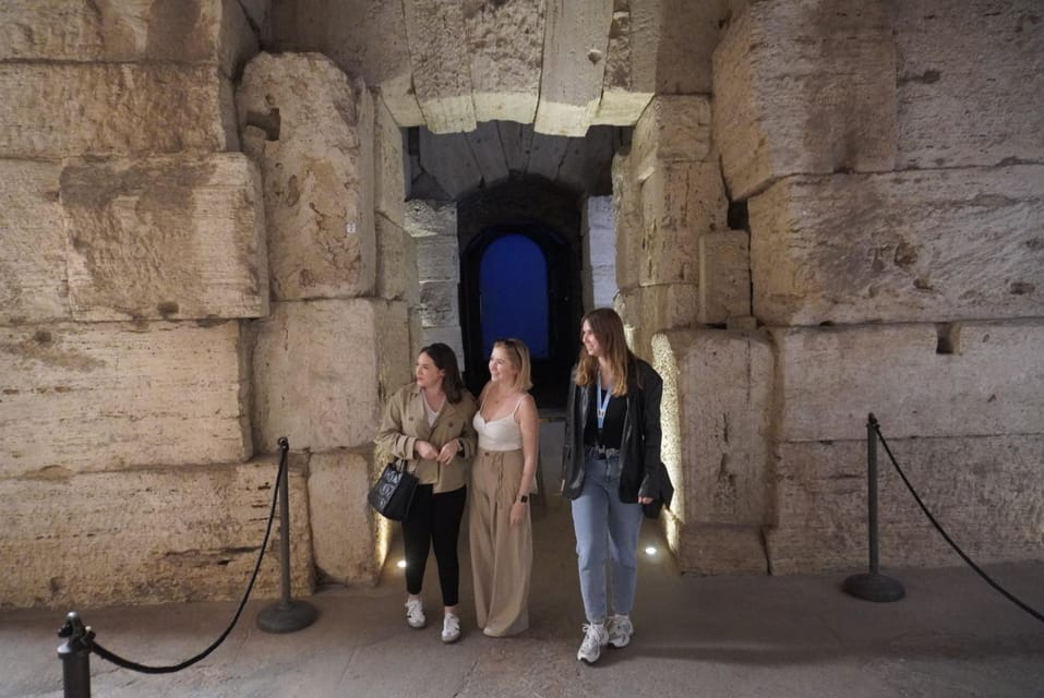 Rome Colis E Souterrain Ou Visite Des Ar Nes Du Forum Et Du Palatin