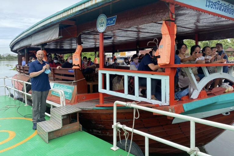 From Bangkok: Local Floating & Railway Market, Dragon Temple
