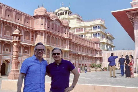 Jaipur: Private Städtetour mit Kochkurs