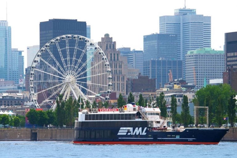 Montreal: crucero turístico guiado por el río San LorenzoMontreal: crucero de 1 h y 30 min