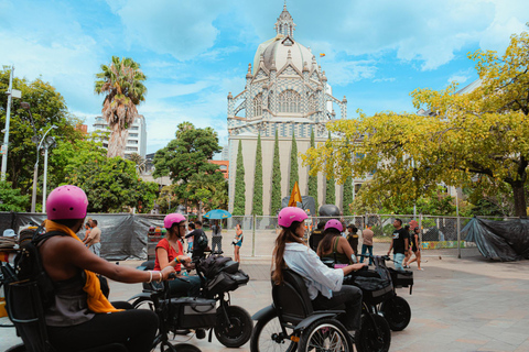 Medellín: City Transformation Tour with Tricycle Ride
