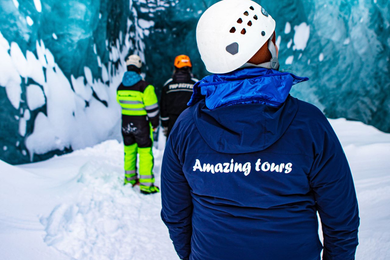 Reykjavík: Langjökull-Gletscher Schneemobil-Tour mit Eishöhle