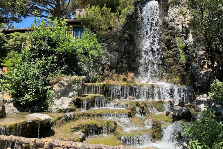 Castelletto Tour with Gardens & Waterfall in Genoa Castelletto Tour with Gardens & Waterfall in English