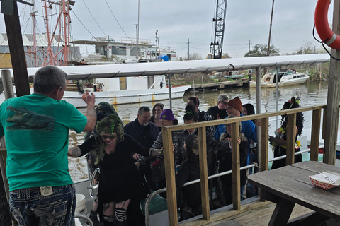 Boat Tour of Louisiana Bayous Near New Orleans