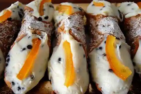 Taormina: preparazione del cannolo