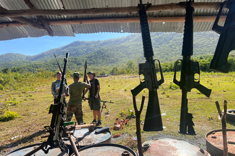 Campo de tiro Phnom Penh Kampot Kep Sihanoukville Camboja