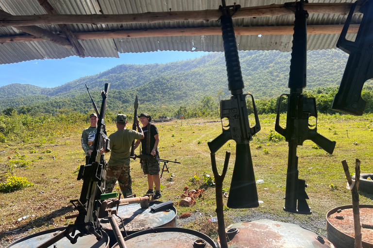 Campo de tiro Phnom Penh Kampot Kep Sihanoukville Camboja