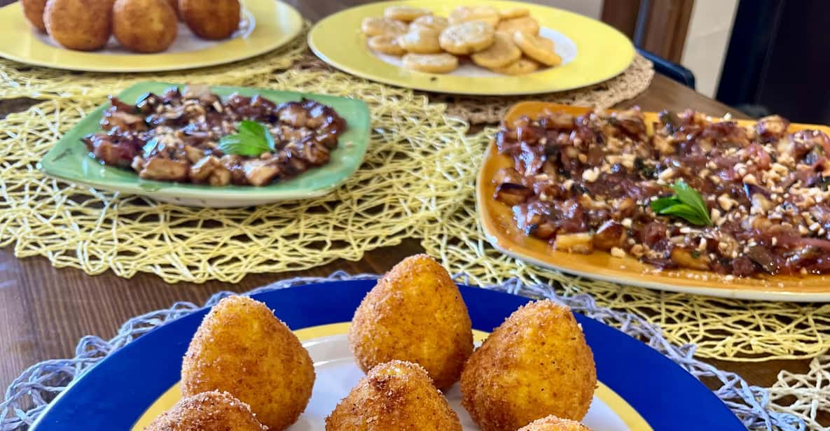 Afbeelding 52 van Sea Villa Cefalù: hands-on 4-gangen arancini-les en wijn