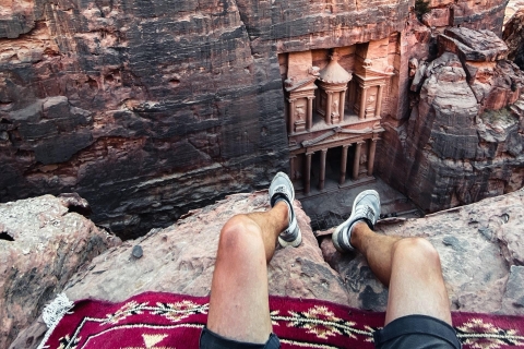From Amman: 2-Days Trip to Petra , Wadi Rum and Dead Sea. Transportation only.