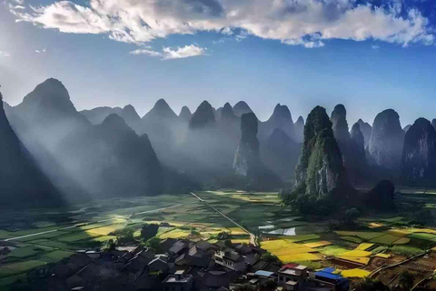 Guilin: Countryside Cycling 1-day Tour with Cooking Class