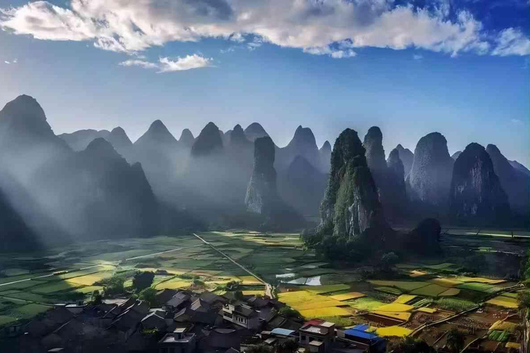 Guilin: Countryside Cycling 1-day Tour with Cooking Class