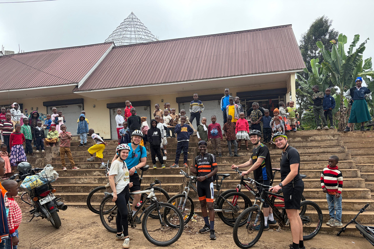 From Moshi: Kilimanjaro Mweka Gate Guided Cycling Tour