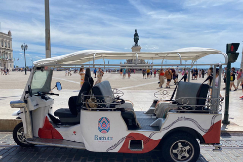 Lissabon: Privat guidad tur med elektrisk Tuk Tuk