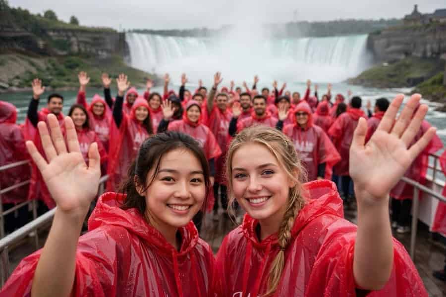 Niagarafälle: Bootsfahrt, Journey Behind the Falls & Turm. Foto: GetYourGuide