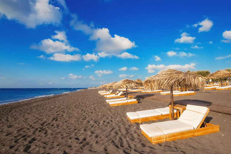Santorini: Beach Escape with Hotel Pickup and Tour Escort