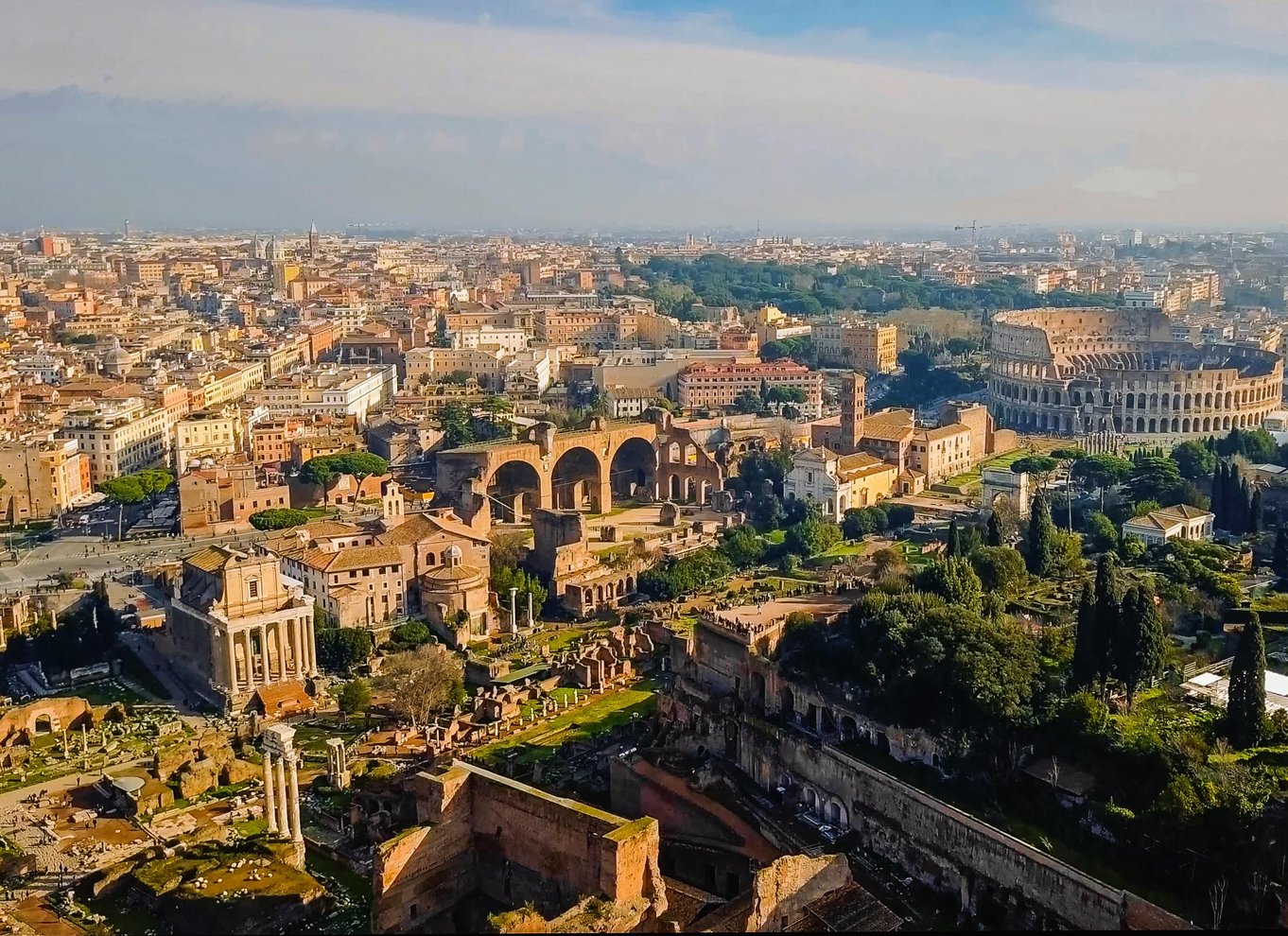 Colosseum, Forum Romanum & Palatin guidet tur