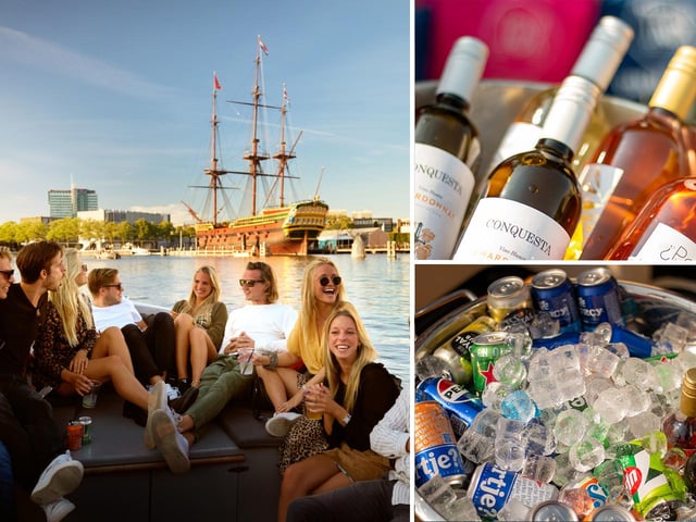 Amsterdam: Geschichtskreuzfahrt mit ortskundigem Guide, Getränken und Snacks