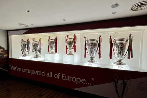Guided tour of the Liverpool FC museum + exclusive e-book