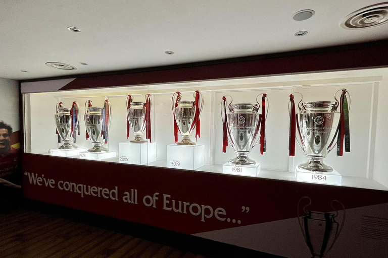 Guided tour of the Liverpool FC museum + exclusive e-book