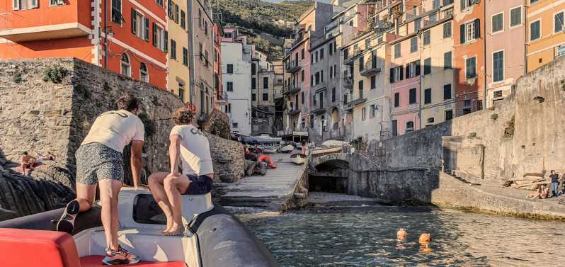 Vanuit La Spezia: speedboottour Cinque Terre