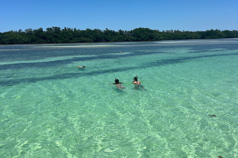 Sandbar, Snorkel, and Sunset Sail with Drinks in Key West